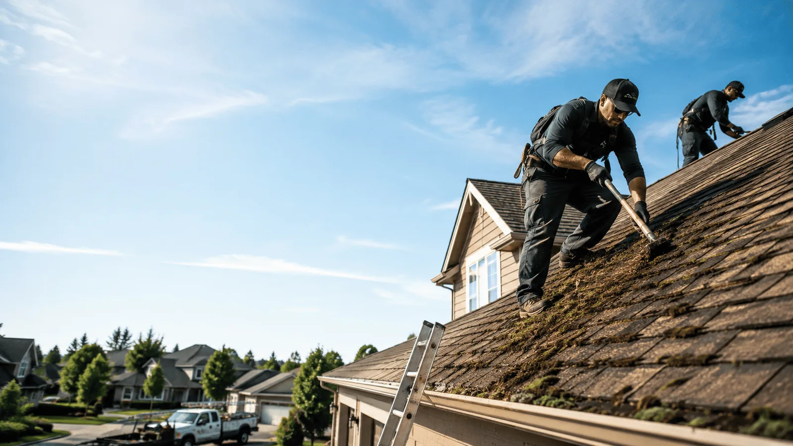 Roof Moss Removal in Decker, IN near me
